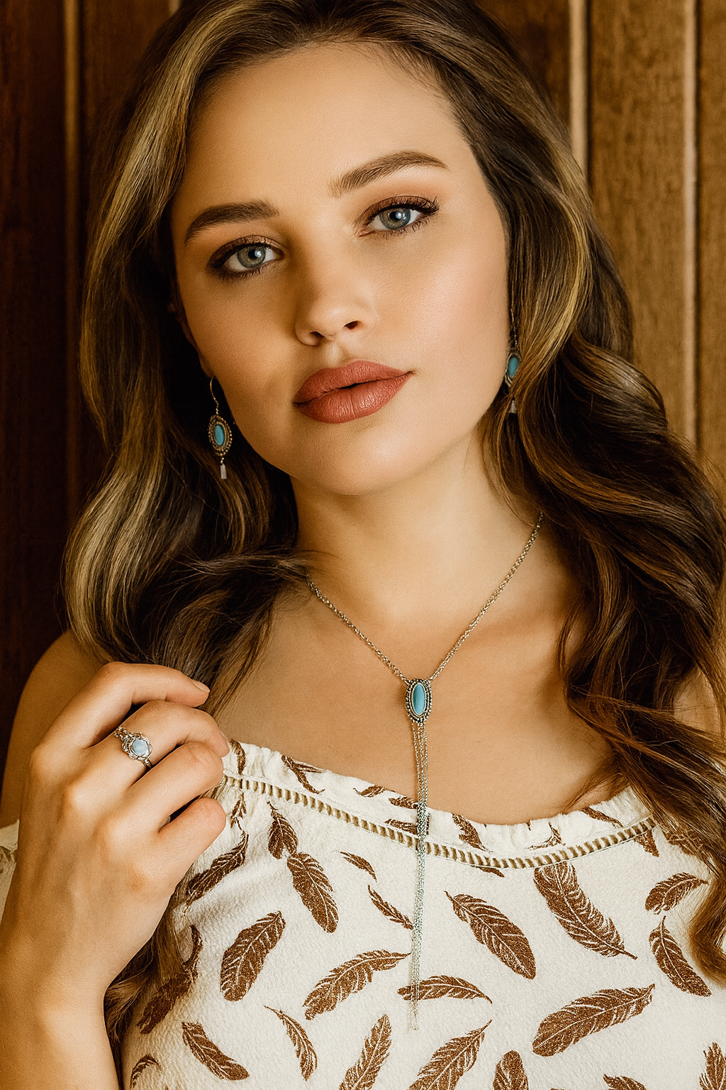 Montana Silversmiths "Cool Springs" Necklace – ANC6260