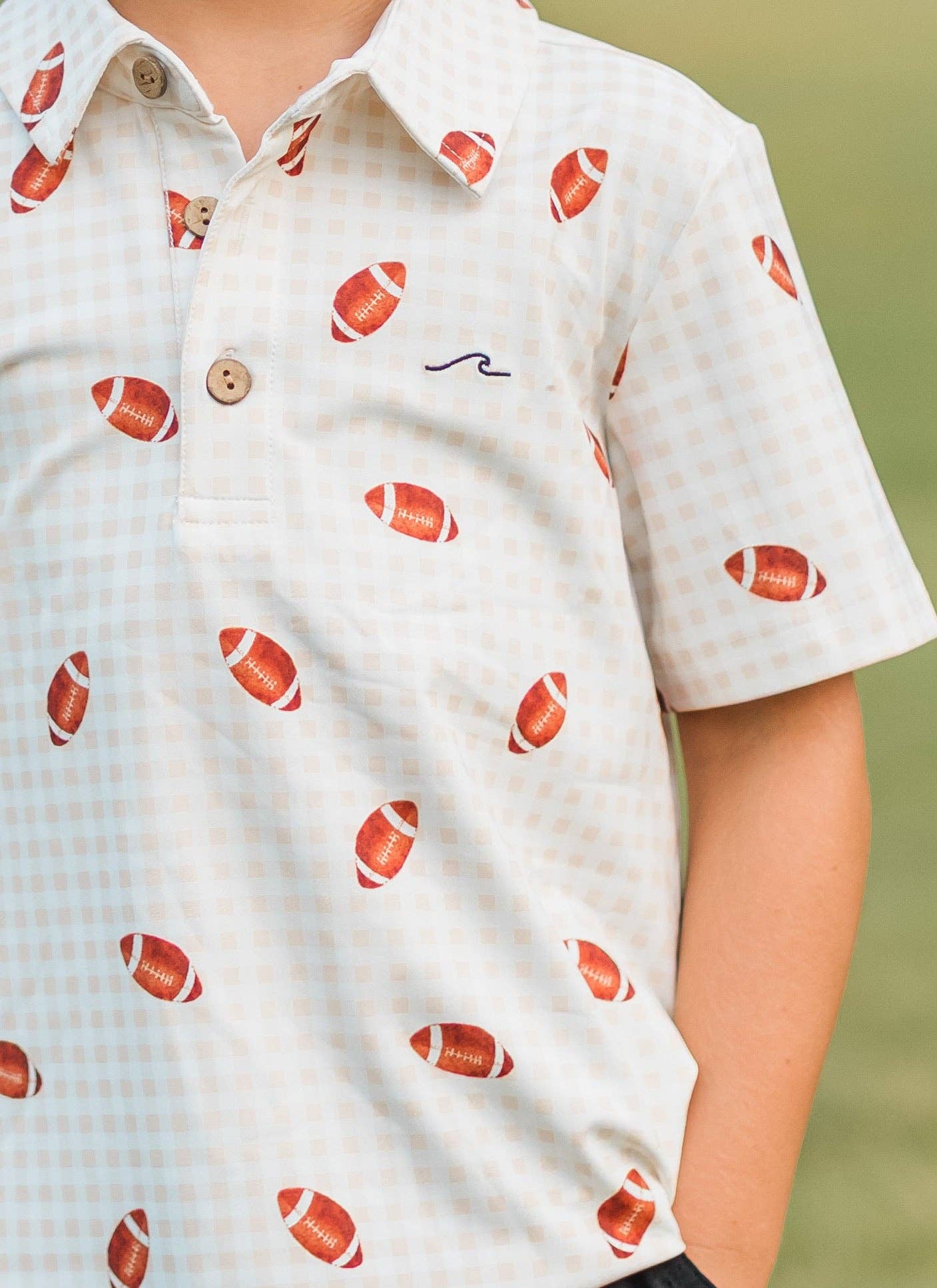 Touchdown Athletic Polo: 10Y
