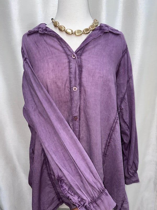 Button-Down Orchid