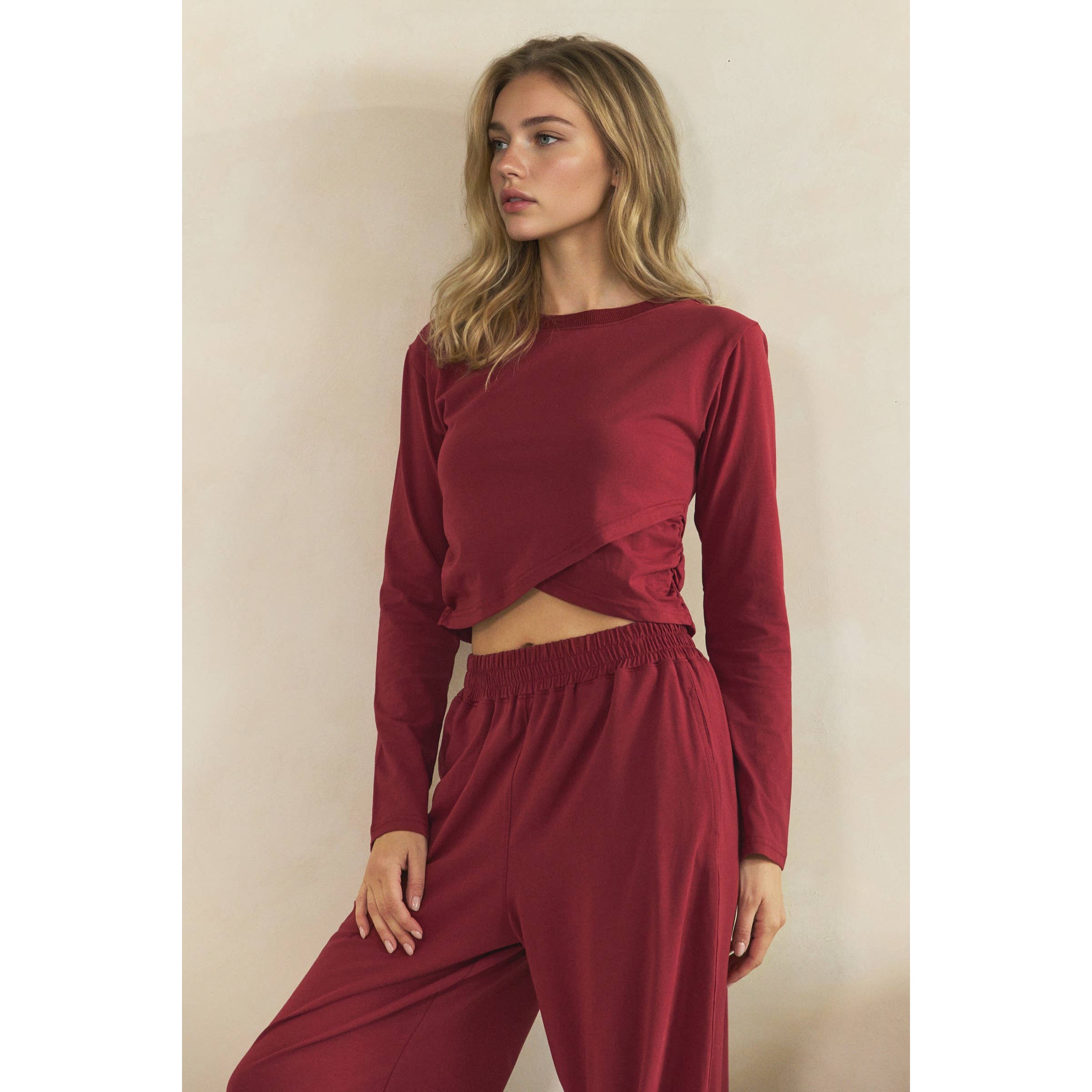 Cozy Twist Lounge Set: Charcoal / S