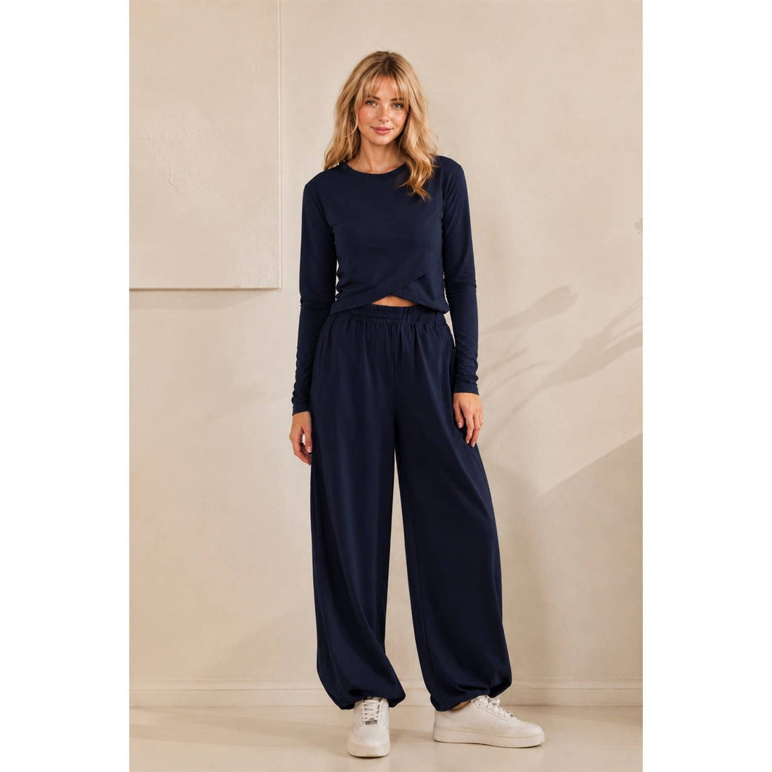 Cozy Twist Lounge Set: Charcoal / L