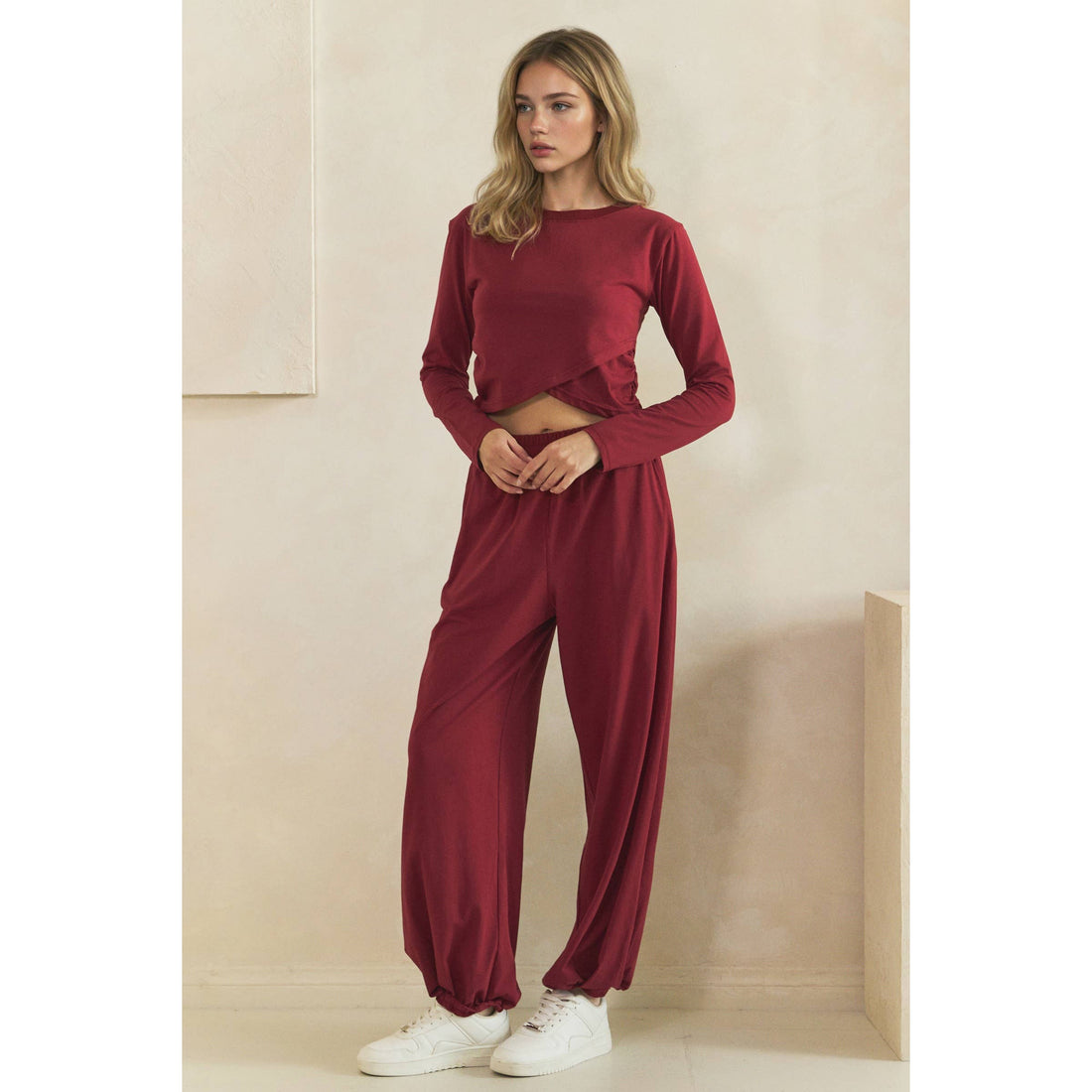 Cozy Twist Lounge Set: Charcoal / L