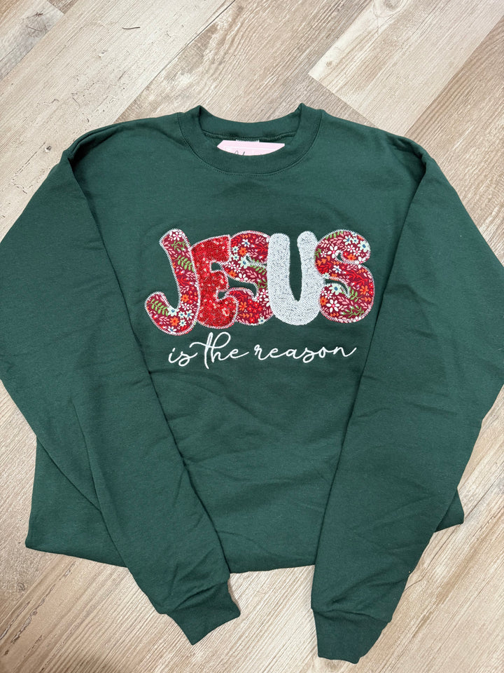 JESUS IS THE REASON CHRISTMAS SWEATSHIRT
