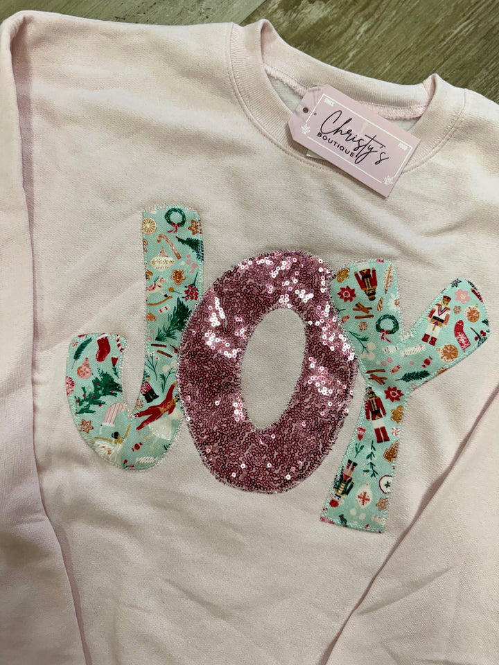"JOY" CHRISTMAS SWEATSHIRT