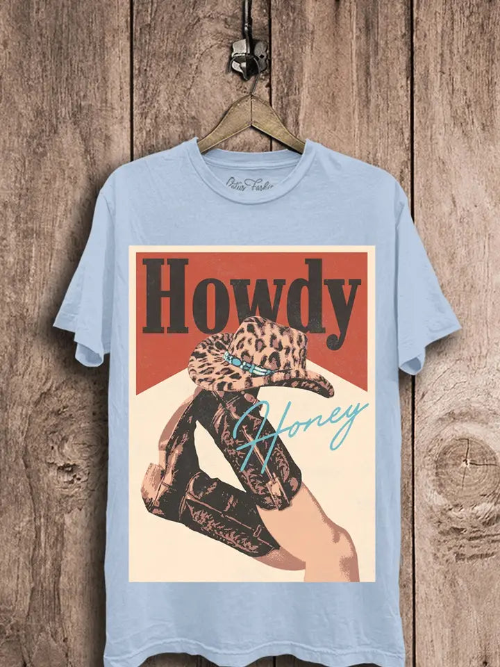 HOWDY HONEY GRAPHIC TEE