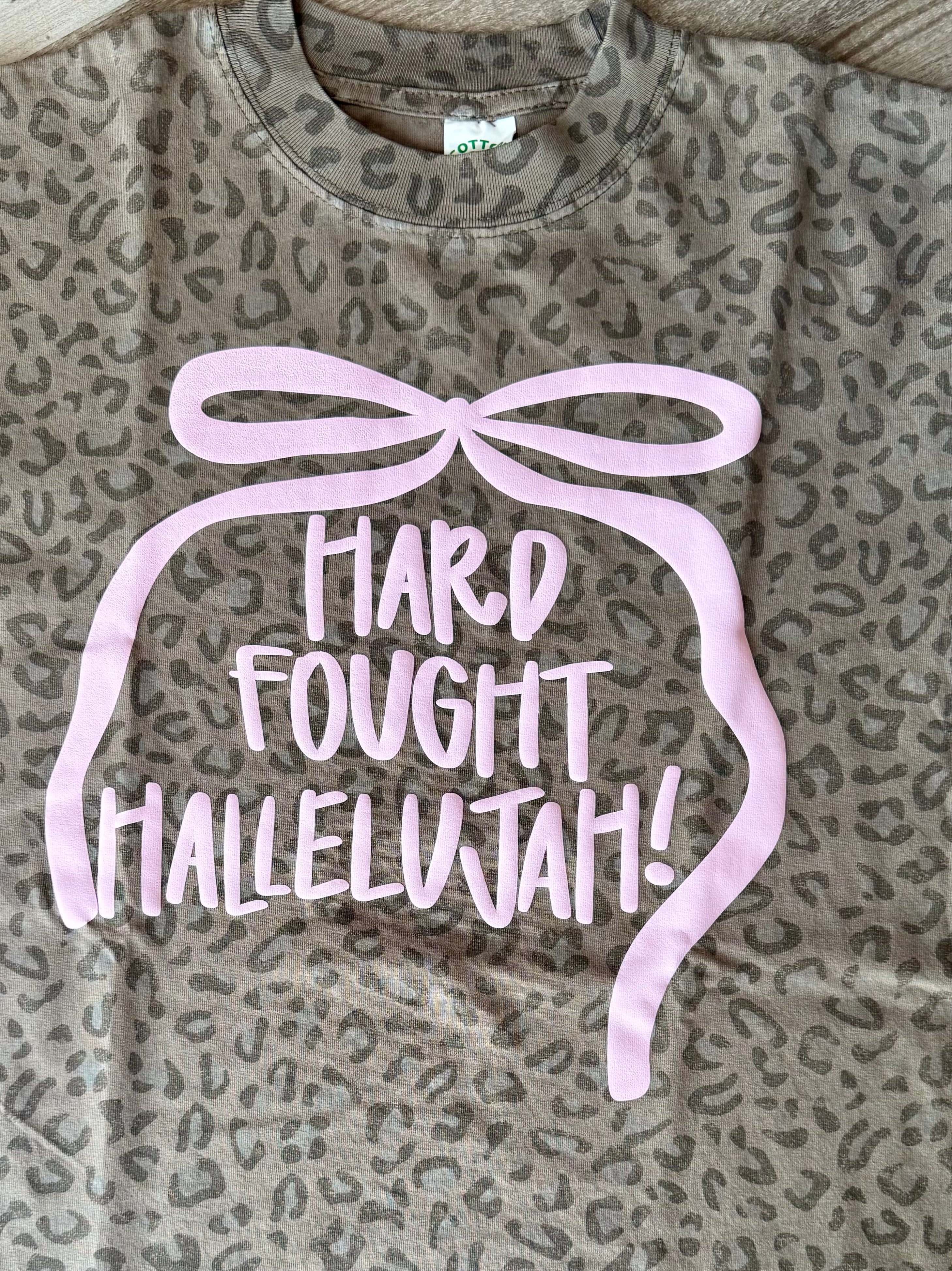 Hard Fought HALLELUJAH !!!!!!!