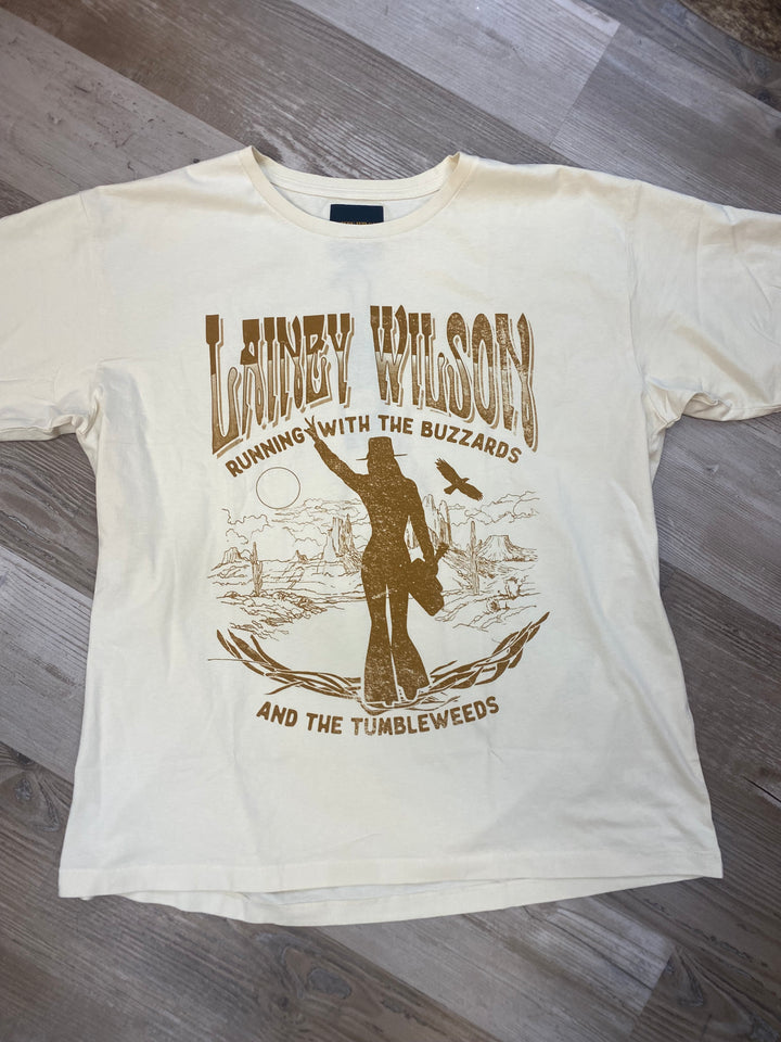 X Lainey Wilson Buzzards T-Shirt - White - 112375647