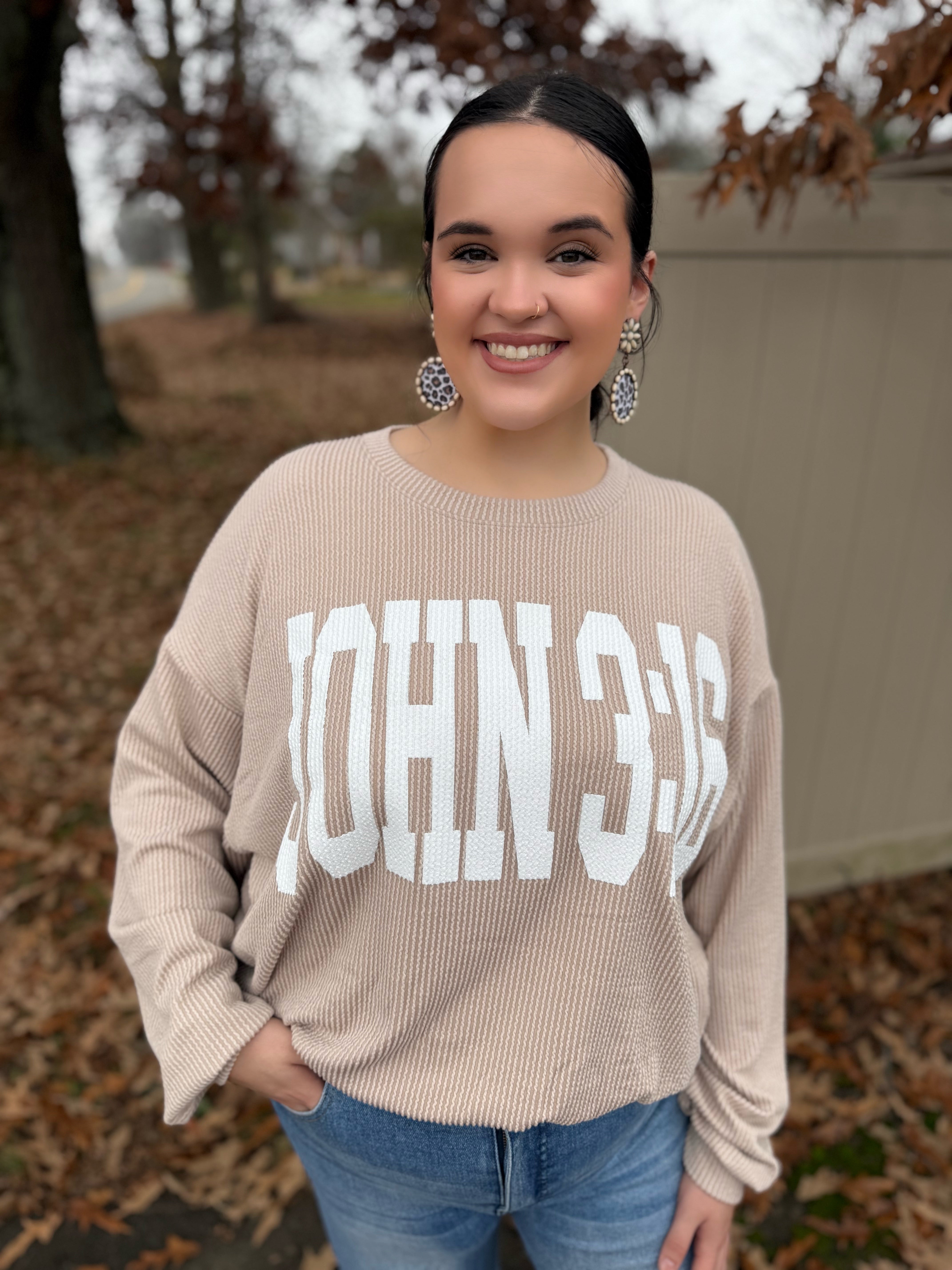 JOHN 3:16 SWEATER