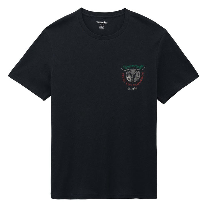 Wrangler® Graphic Short Sleeve T-Shirt – Regular Fit – Jet Black | 112375728