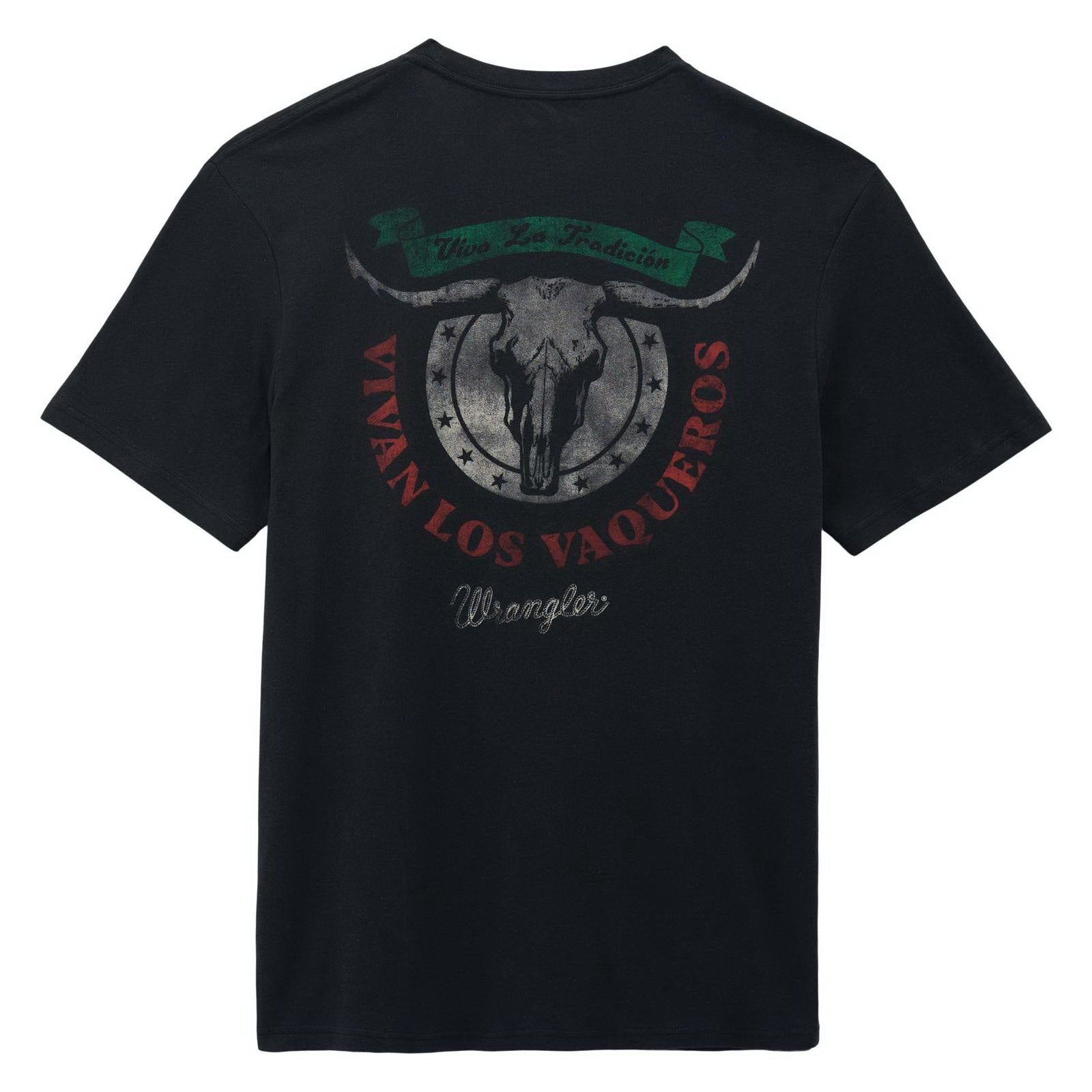 Wrangler® Graphic Short Sleeve T-Shirt – Regular Fit – Jet Black | 112375728