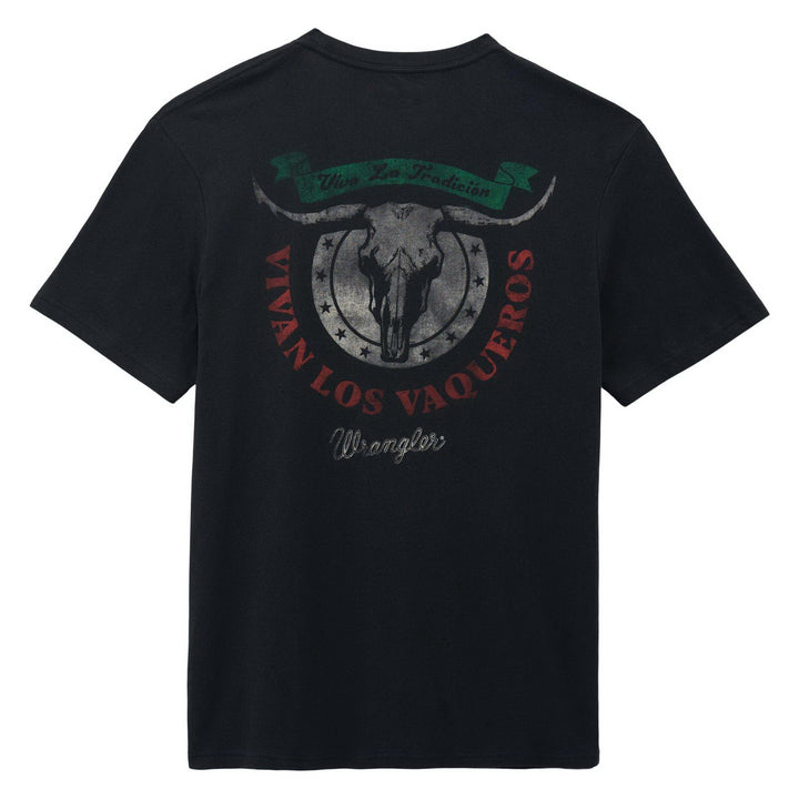 Wrangler® Graphic Short Sleeve T-Shirt – Regular Fit – Jet Black | 112375728