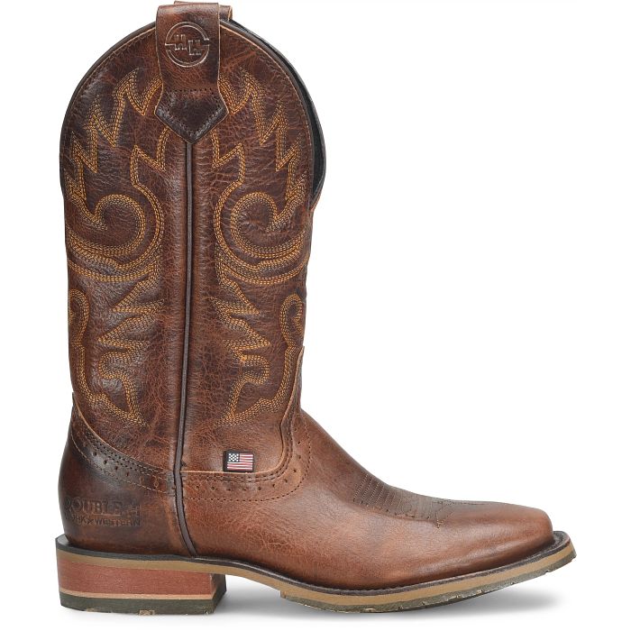 Double H Brantley 12″ Narrow Square Toe Roper : DH4662