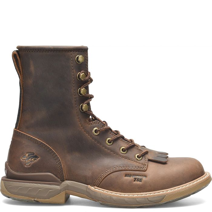 Double H “Raid” 8-Inch Composite Toe Work Boot – Brown (DH5393)