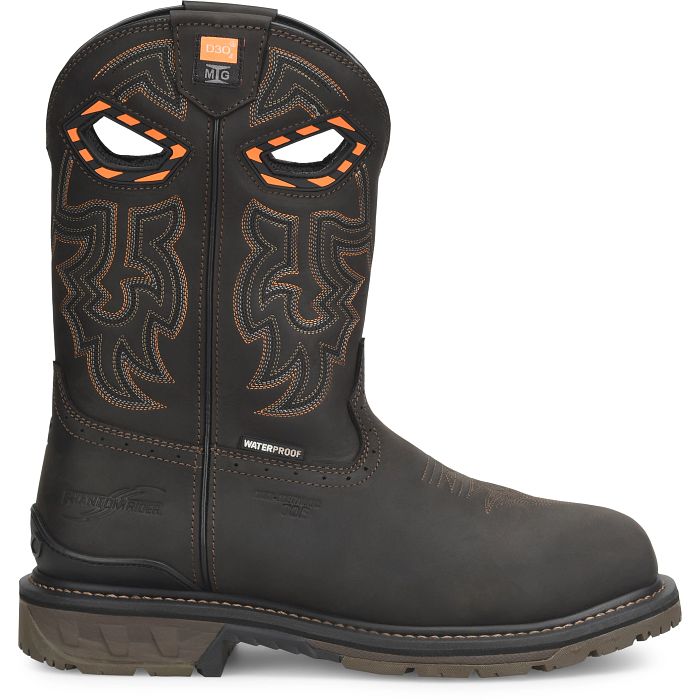 Double H Bruner Composite-Toe Met-Guard Roper Boot: PH5011