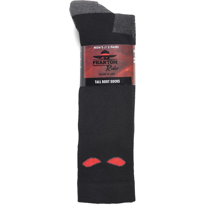 Phantom Rider Tall Boot Socks – 2-Pack DH602S