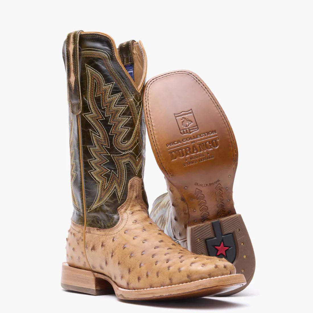 Durango® Men's PRCA Collection Full-Quill Ostrich Western Boot – DDB0472
