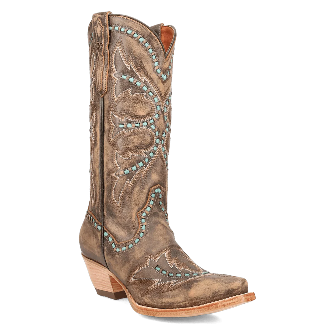 Dan Post® Mesa Leather Boot – Women’s BN97 (Turquoise Marble Pattern) DP7054