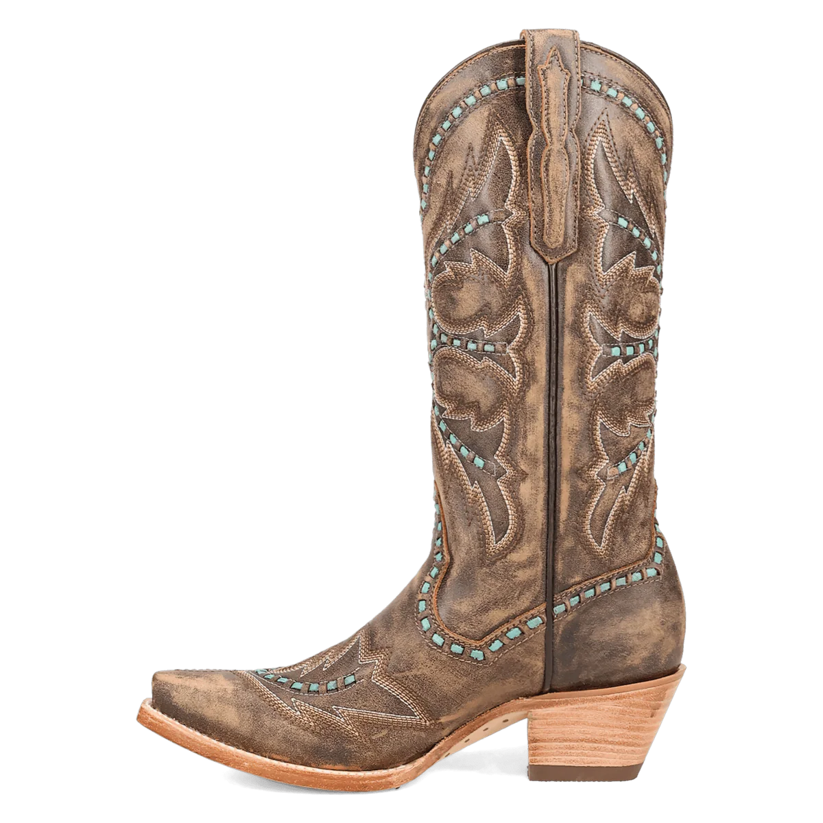 Dan Post® Mesa Leather Boot – Women’s BN97 (Turquoise Marble Pattern) DP7054
