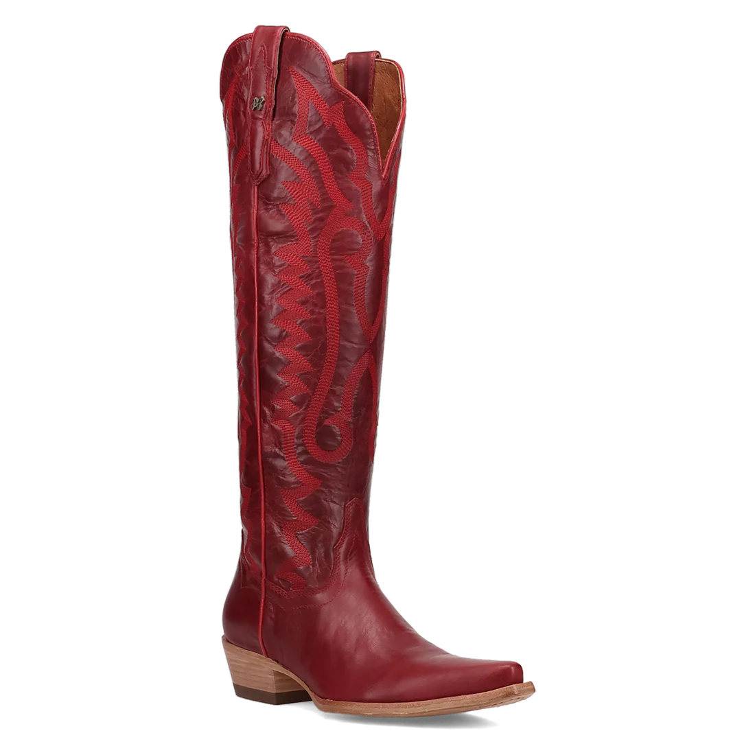 Dan Post® Ladies Heartland Red Leather Tall Western Boot (DP7104)