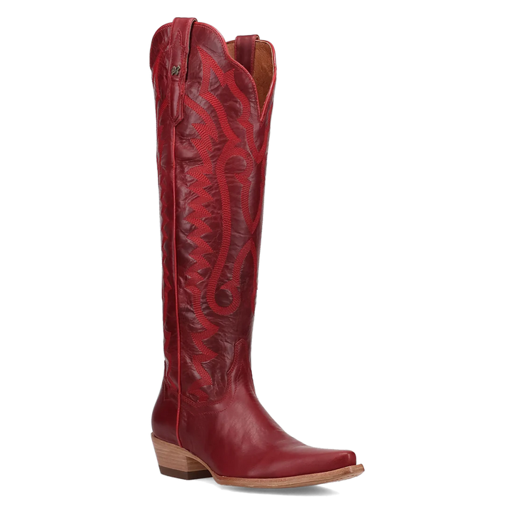 Dan Post® Ladies Heartland Red Leather Tall Western Boot (DP7104)