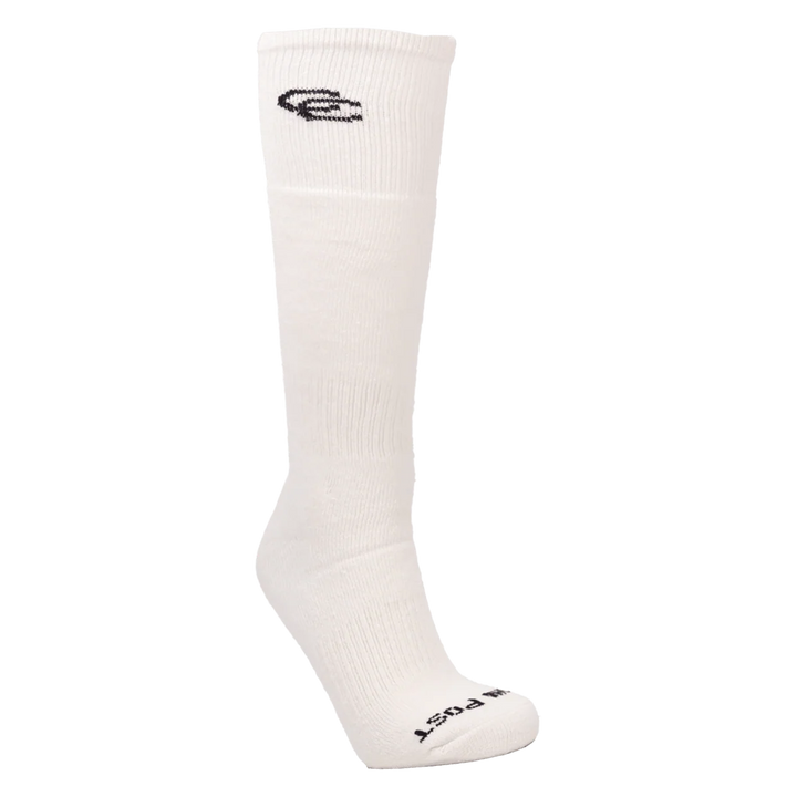 Dan Post Over-The-Calf Crew Socks – White (2-Pack)