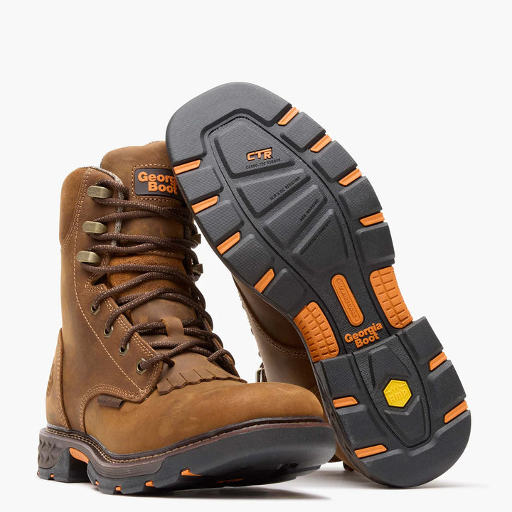 Georgia Boot® Men’s Carbo-Tec FLX Alloy Toe Waterproof Lacer Work Boot – GB00650