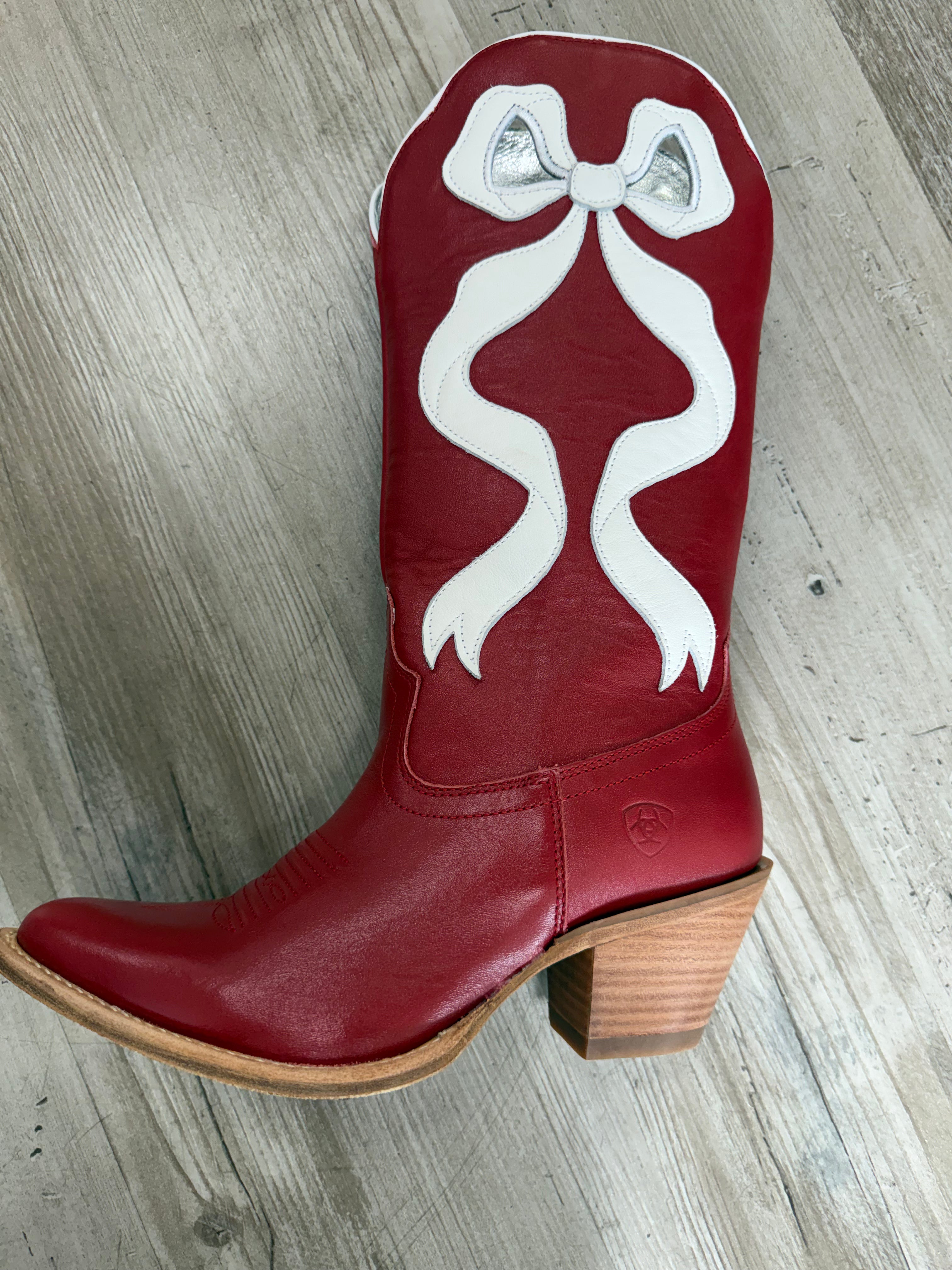 WMS Beaux J Toe Western Boot CRIMSON RED 10080306