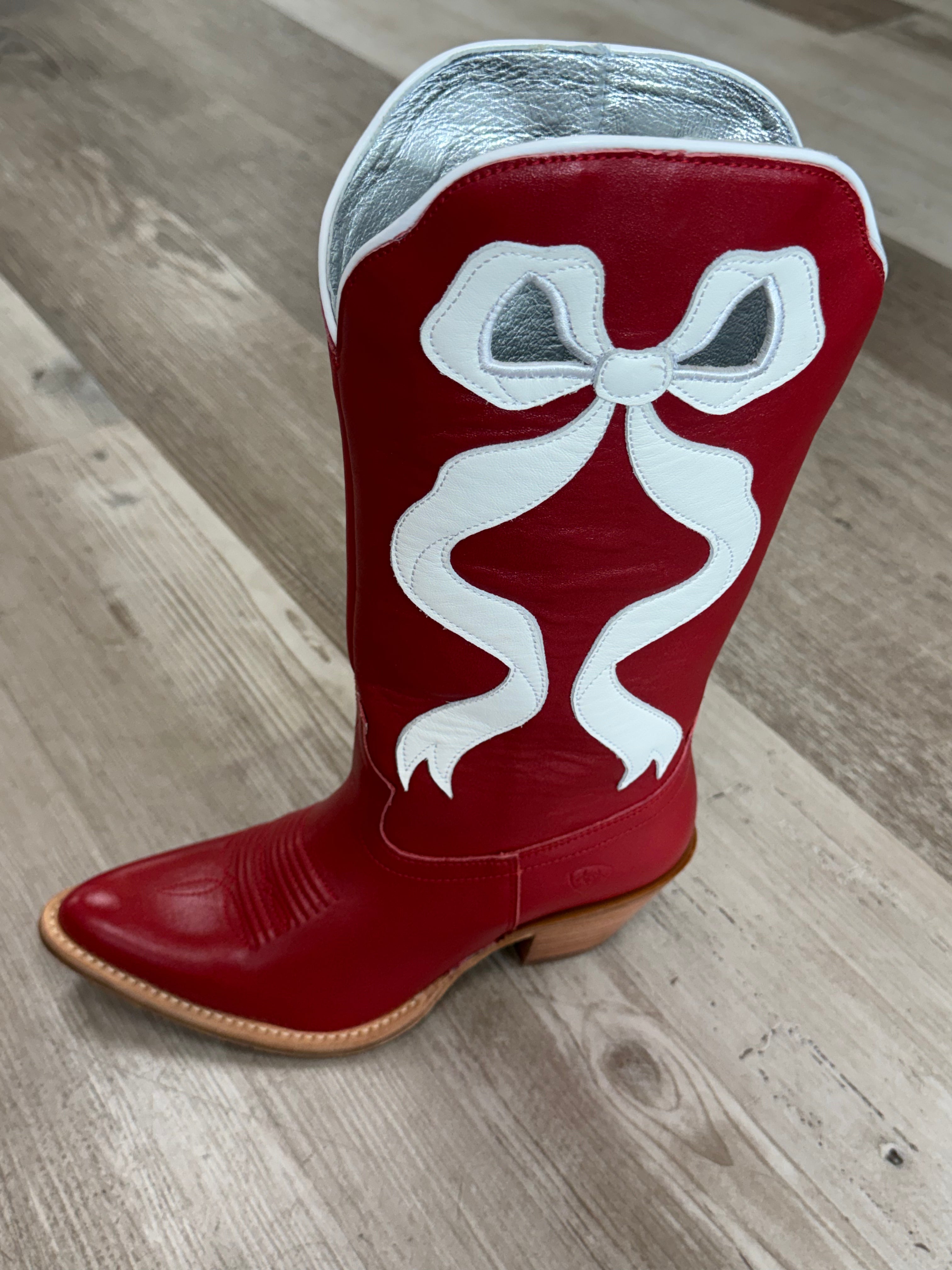 WMS Beaux J Toe Western Boot CRIMSON RED 10080306