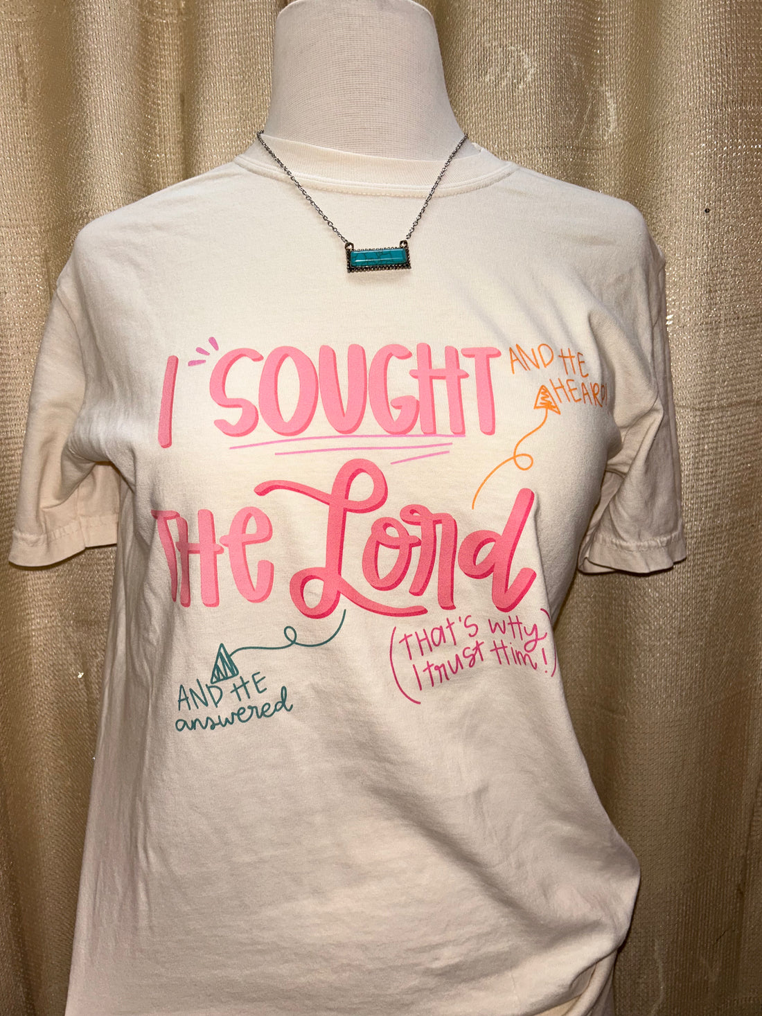“I Sought the Lord” T-Shirt