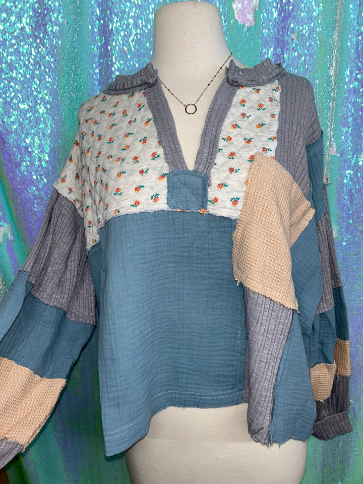 Azure Blue Sweatshirt – GKT533