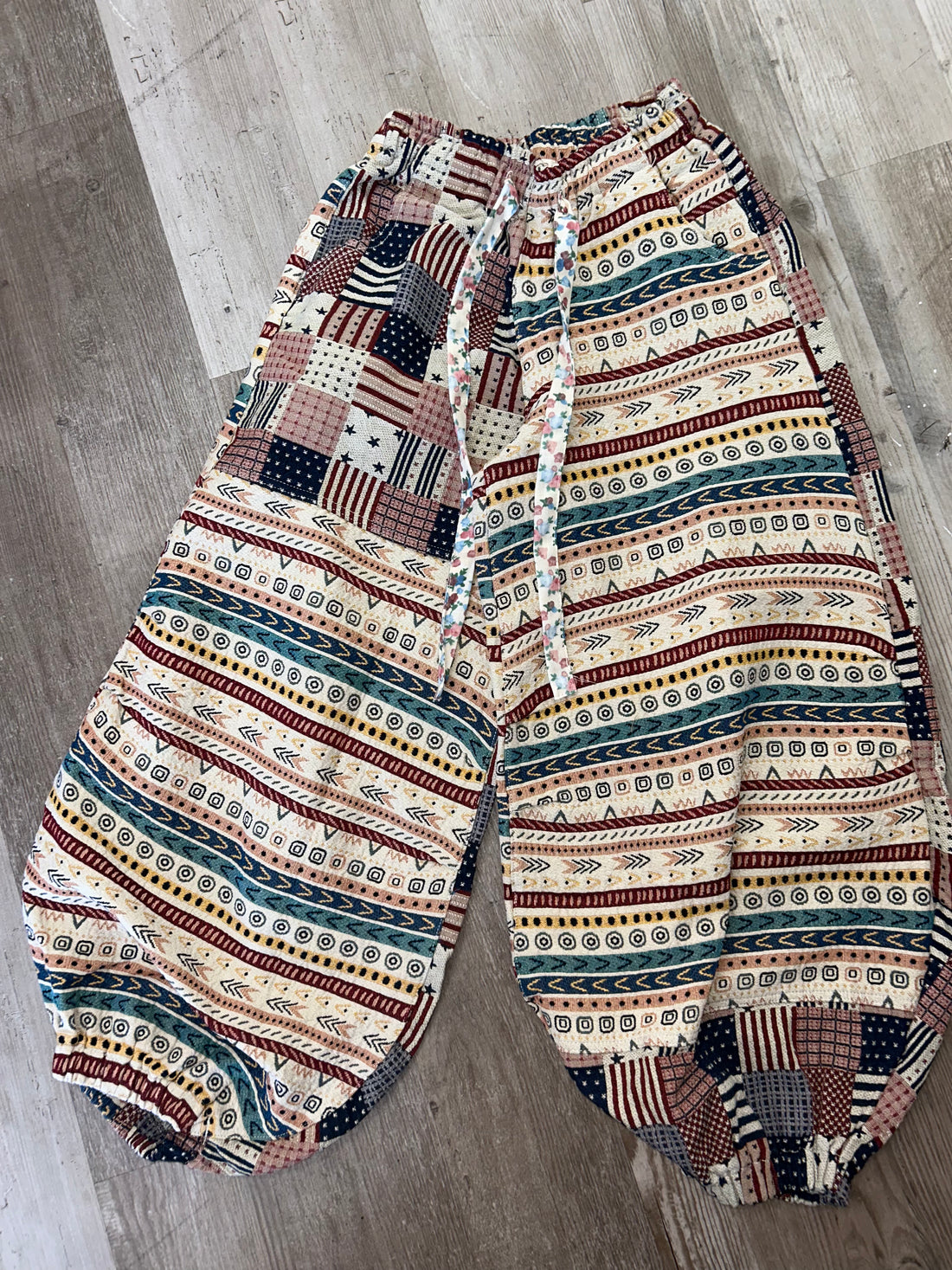 Patchwork Joggers – SMP621C