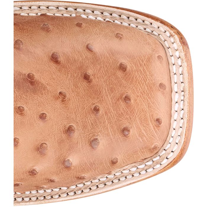 Justin Moseley 11″ Full Quill Ostrich Boot – Cognac Vintage (JE5170 / 27336)