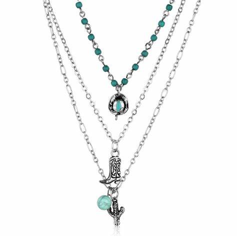 Montana Silversmiths “Layers of the West” Necklace (ANC6250)