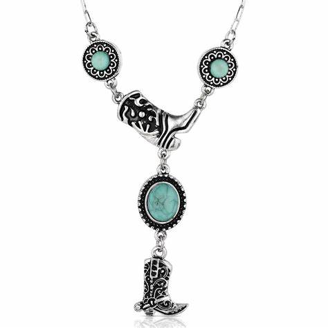 Montana Silversmiths “Dancing Shoes” Necklace (ANC6258)