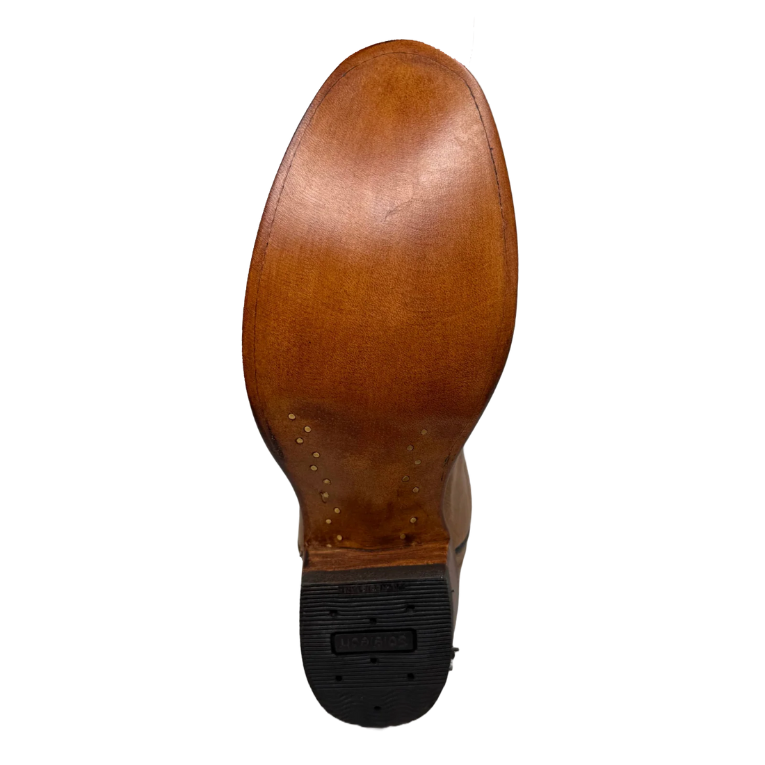 Cowtown Men's Ostrich Western Boot – Tan & Dark Brown | U77