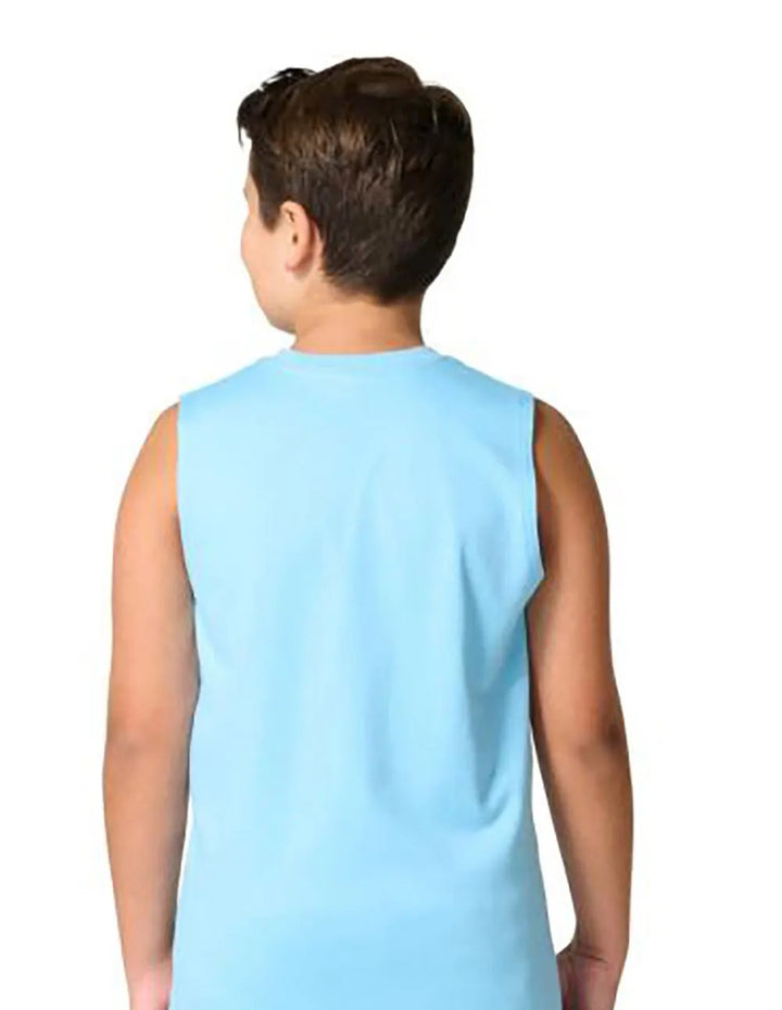 Carhartt® Boys Sleeveless Muddy ATV Graphic T-Shirt – Blue (CA6817-HS3)