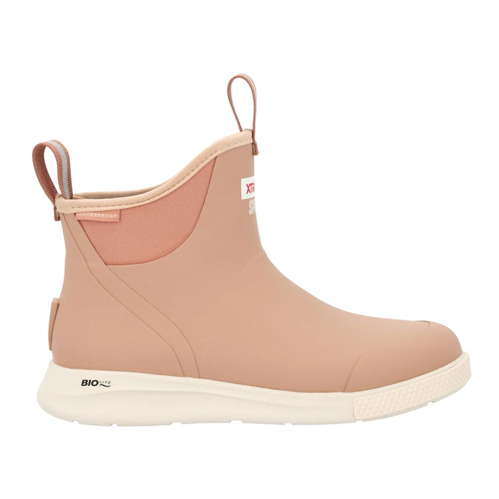 XTRATUF® Ankle Deck Sport Round Toe Pull-On Boots - Pink (XADSW900)