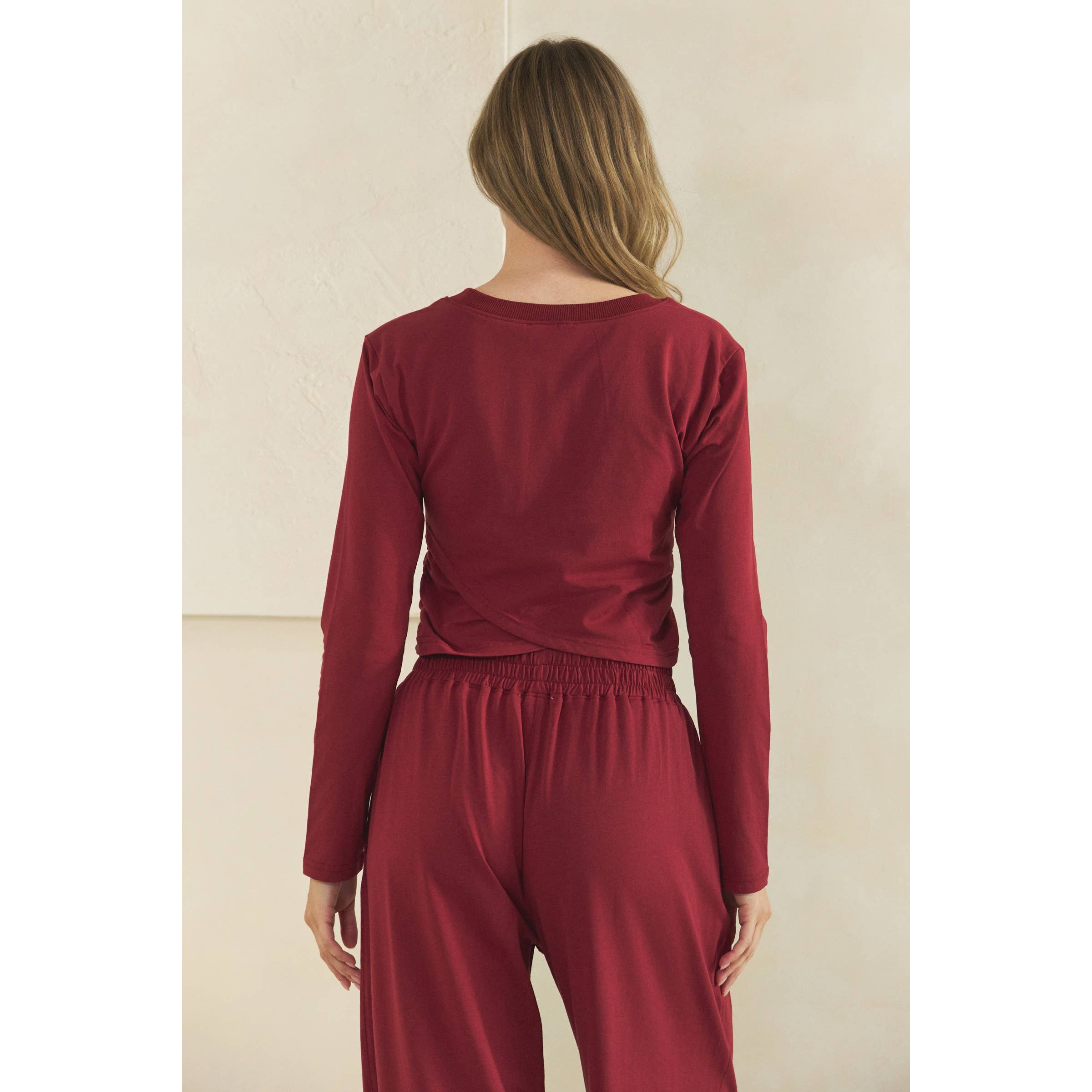 Cozy Twist Lounge Set: Charcoal / L