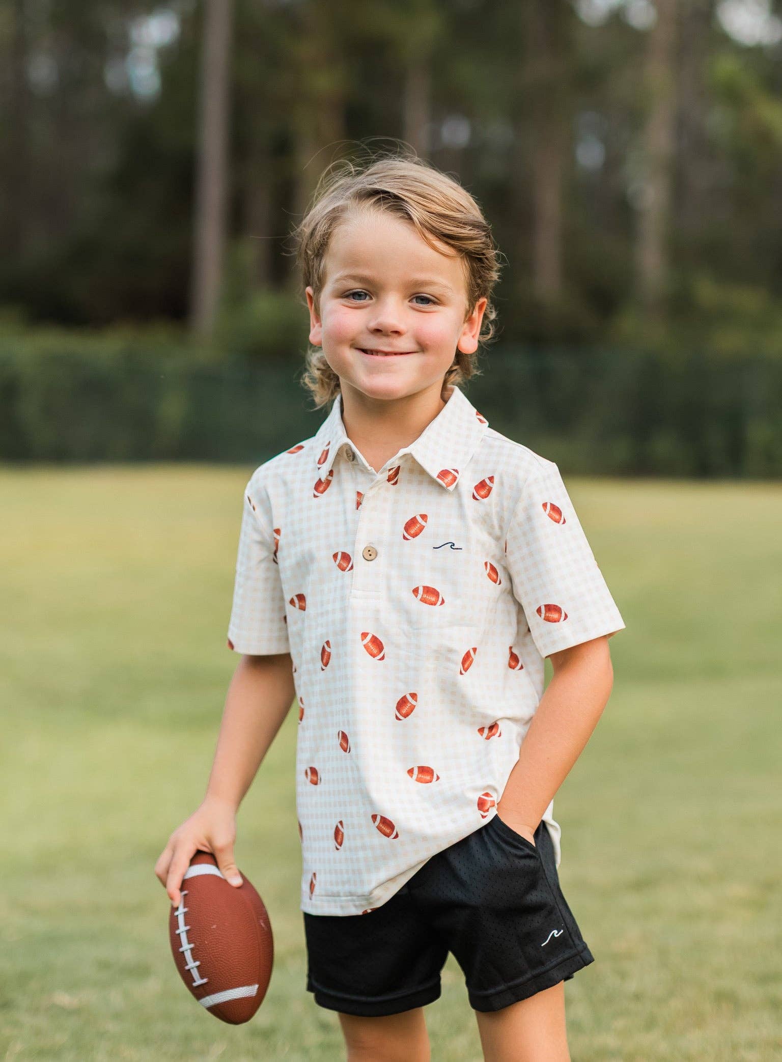 Touchdown Athletic Polo: 10Y