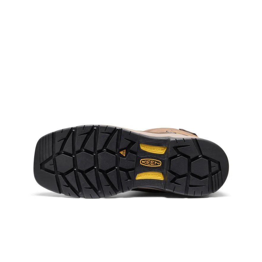 KEEN Utility Men's Flatland Pull-On Waterproof Soft Toe Work Boot – 1031452