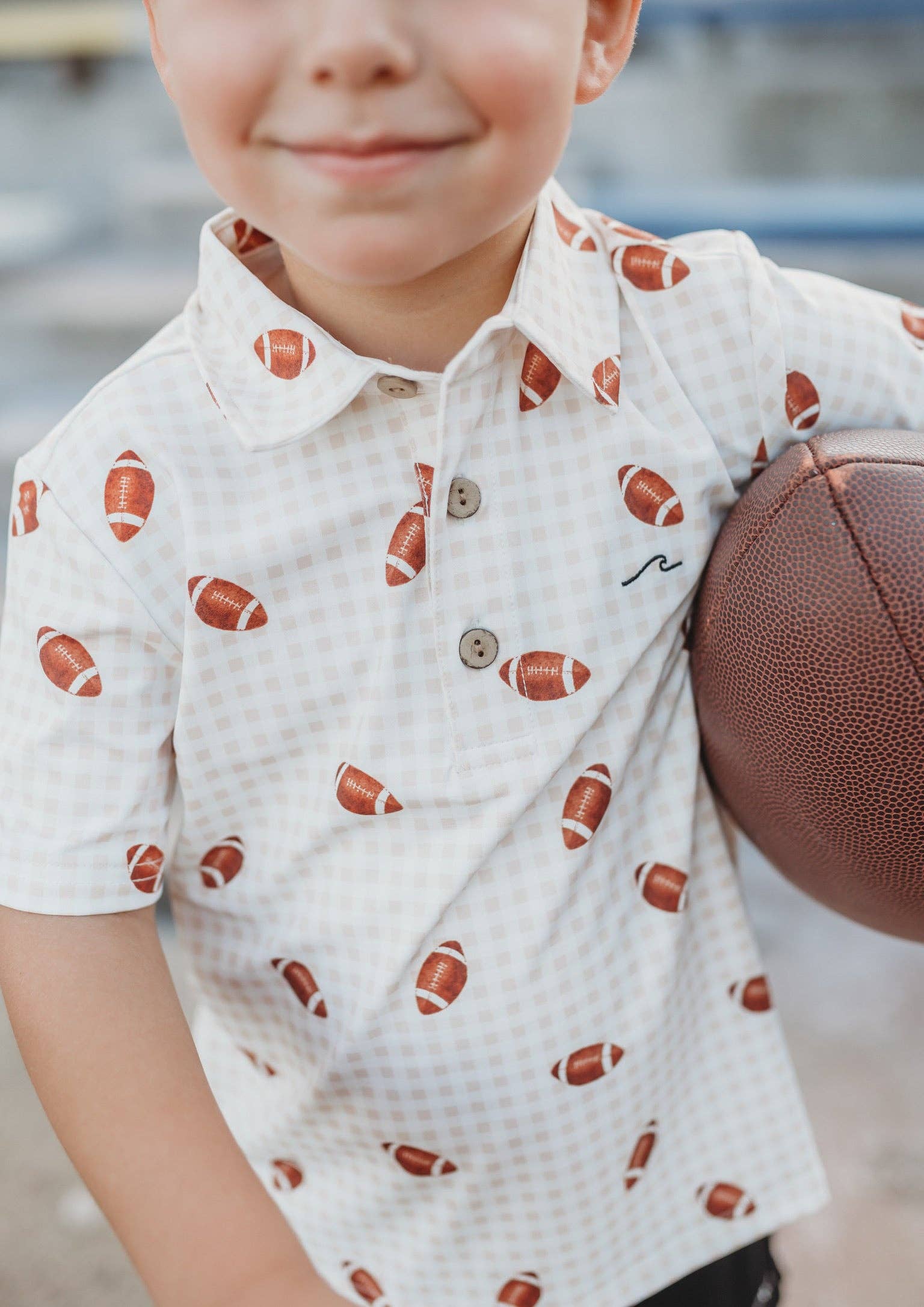 Touchdown Athletic Polo: 12Y