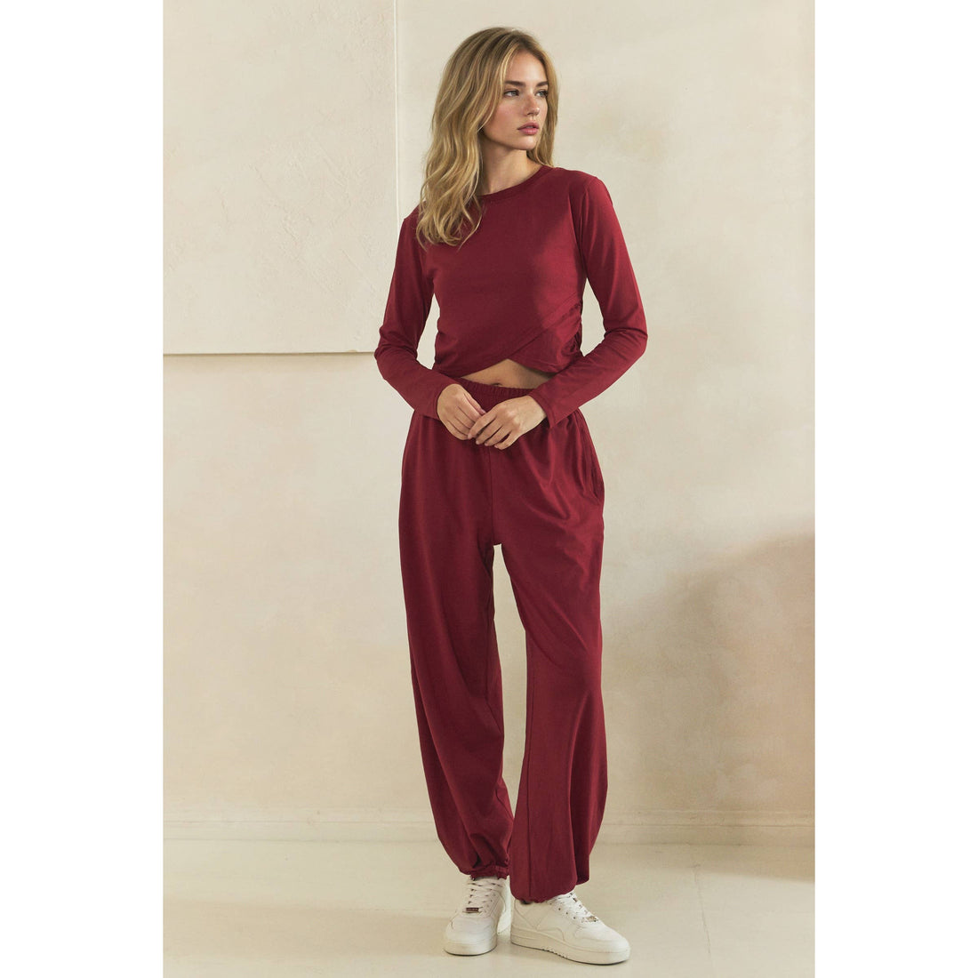 Cozy Twist Lounge Set: Charcoal / L