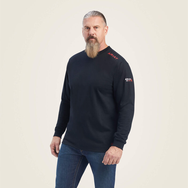 10041479 MNS FR BORN FOR THIS LS TEE BLACK