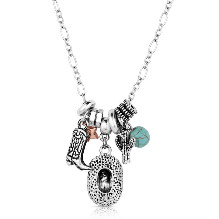 Montana Silversmiths “Country Connections” Charm Necklace (ANC6256)