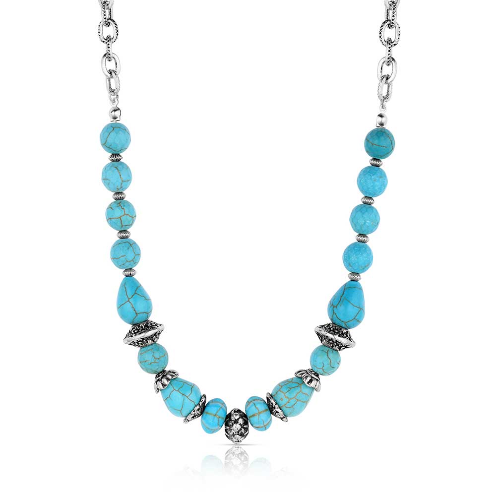 Montana Silversmiths Turquoise Patterns Bead Necklace (ANC6261)