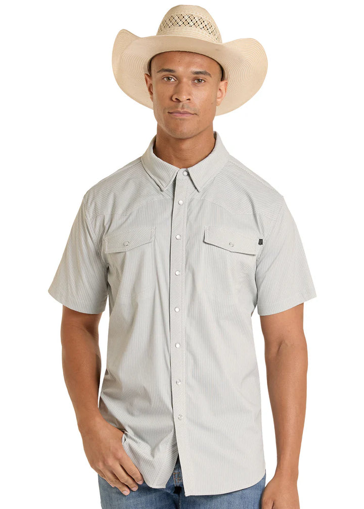 TEK CORE GREY STRIPES PRINT BMN3S08706