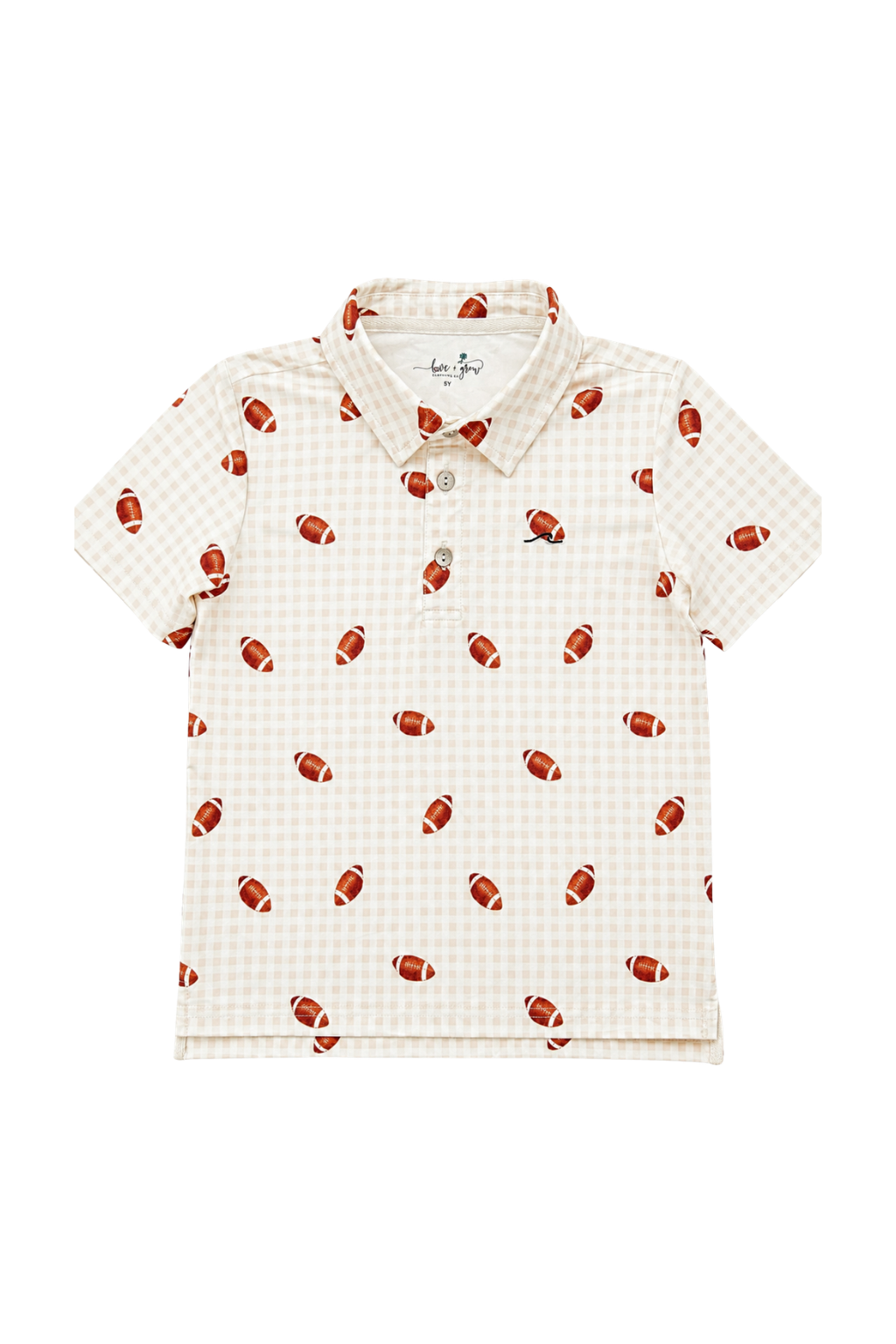 Touchdown Athletic Polo: 12Y