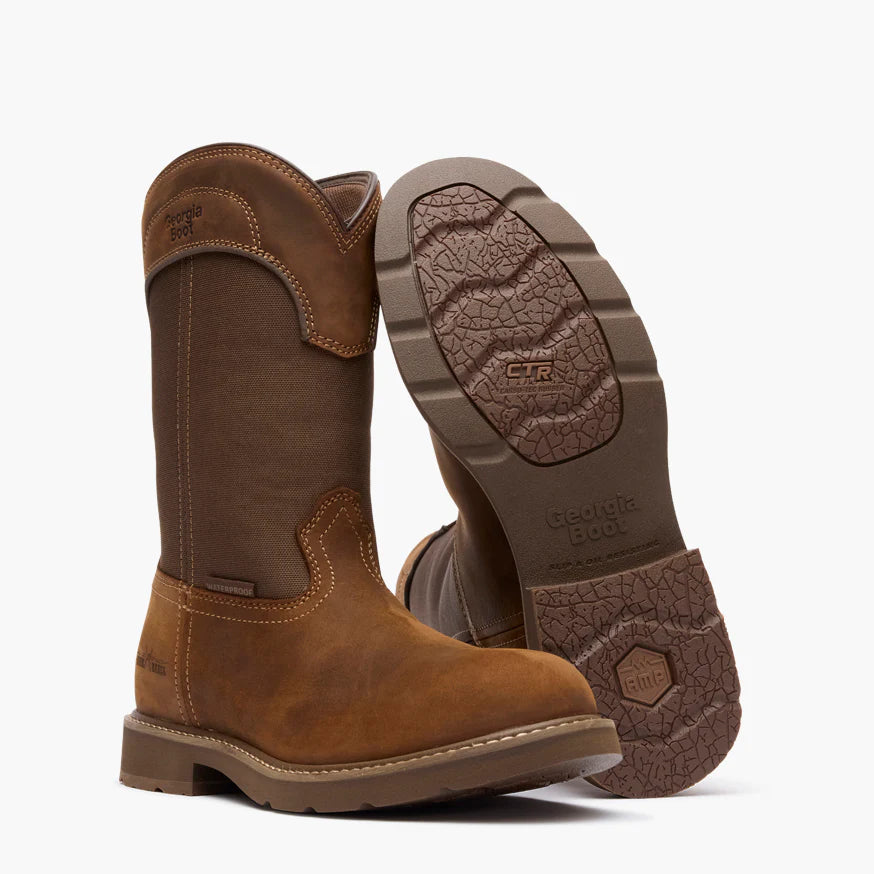 Georgia Boot Men's Core 37 Farm & Ranch Round Toe Pull-On GB00762