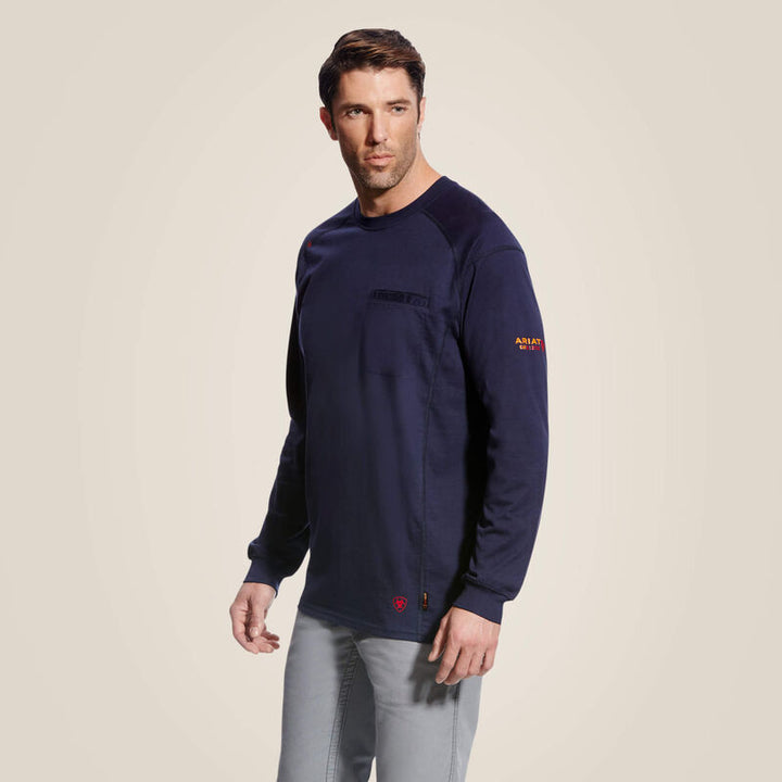 MENS FR AIR CREW LS T-SHIRT: 10022327