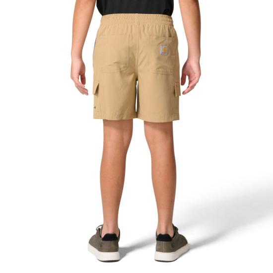 Carhartt® Boys Rugged Flex® Ripstop Cargo Work Shorts (CH8341-CT06)